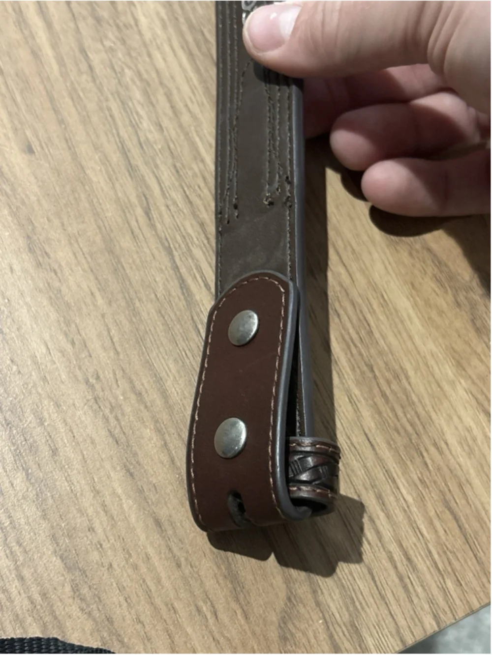 Cody James Boys Western Belt Size 24 Brown Tooled Leather Cowboy